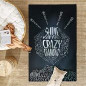 Rug1 Caligrama Shine On You Crazy Diamond Pink Floyd Rug E1697634475751 - OtherBrick