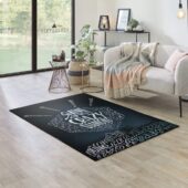 Rug4 Caligrama Shine On You Crazy Diamond Pink Floyd Rug - OtherBrick