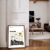 Animals 1977 Minimalism Pink Floyd Posterpv10 - OtherBrick