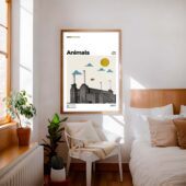 Animals 1977 Minimalism Pink Floyd Posterpv8 Anh Bia - OtherBrick