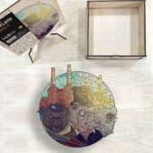 Left2d Backpack Golden Dark Side Of The Moon - OtherBrick