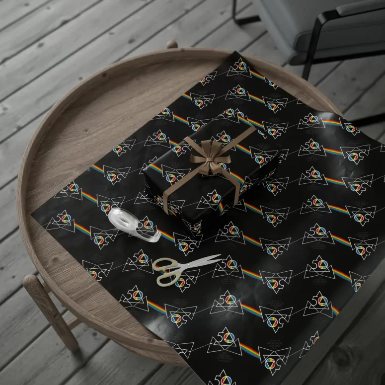 Dark Side Of The Moon 50th Anniversary - Pink Floyd Wrapping Paper