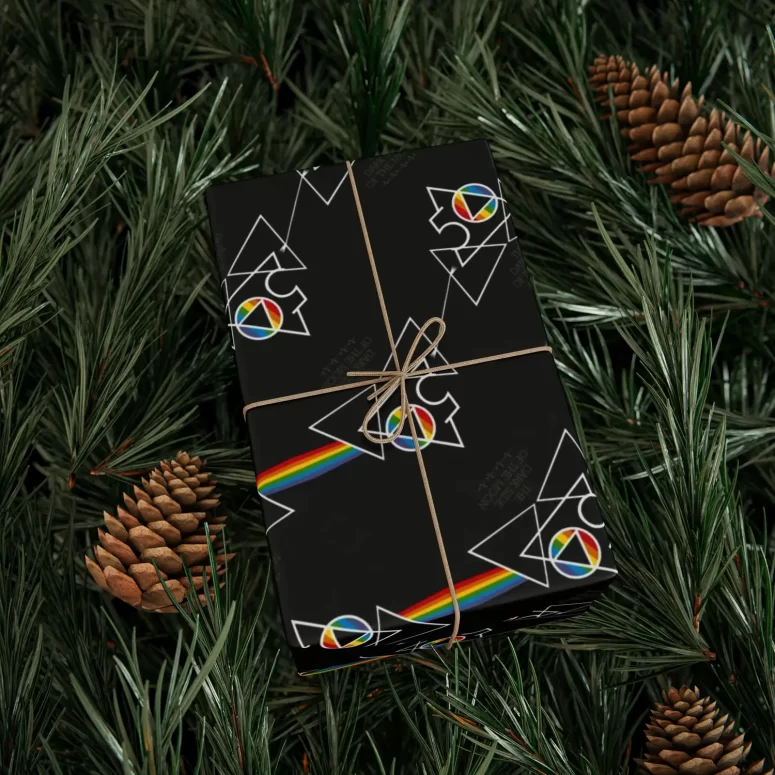 Dark Side Of The Moon 50th Anniversary - Pink Floyd Wrapping Paper