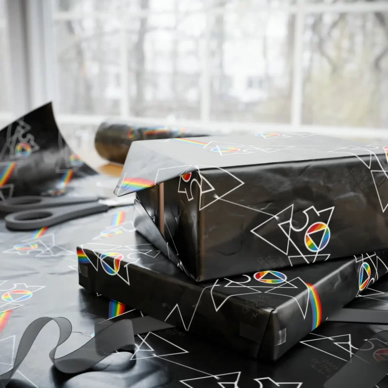 Dark Side Of The Moon 50th Anniversary - Pink Floyd Wrapping Paper