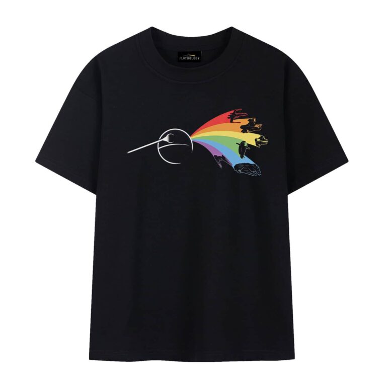 Dark Side of the Force StarWar Pink Floyd Shirt