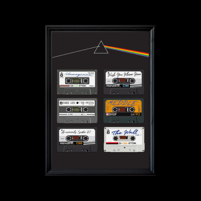 Home Taping Pink Floyd Album Poster Home Taping Pink Floyd Album Poster
