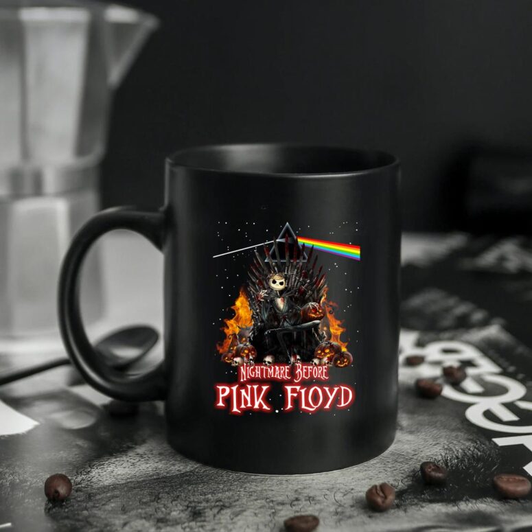 Jack Skellington Iron Throne Nightmare Before Pink Floyd Halloween Mug Jack Skellington Iron Throne Nightmare Before Pink Floyd Halloween Mug