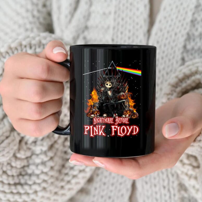 Jack Skellington Iron Throne Nightmare Before Pink Floyd Halloween Mug Jack Skellington Iron Throne Nightmare Before Pink Floyd Halloween Mug