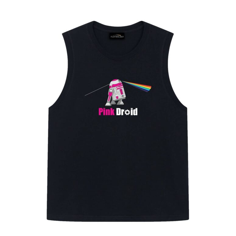 Pink Droid DSOTM Pink Floyd Star Wars T Shirt