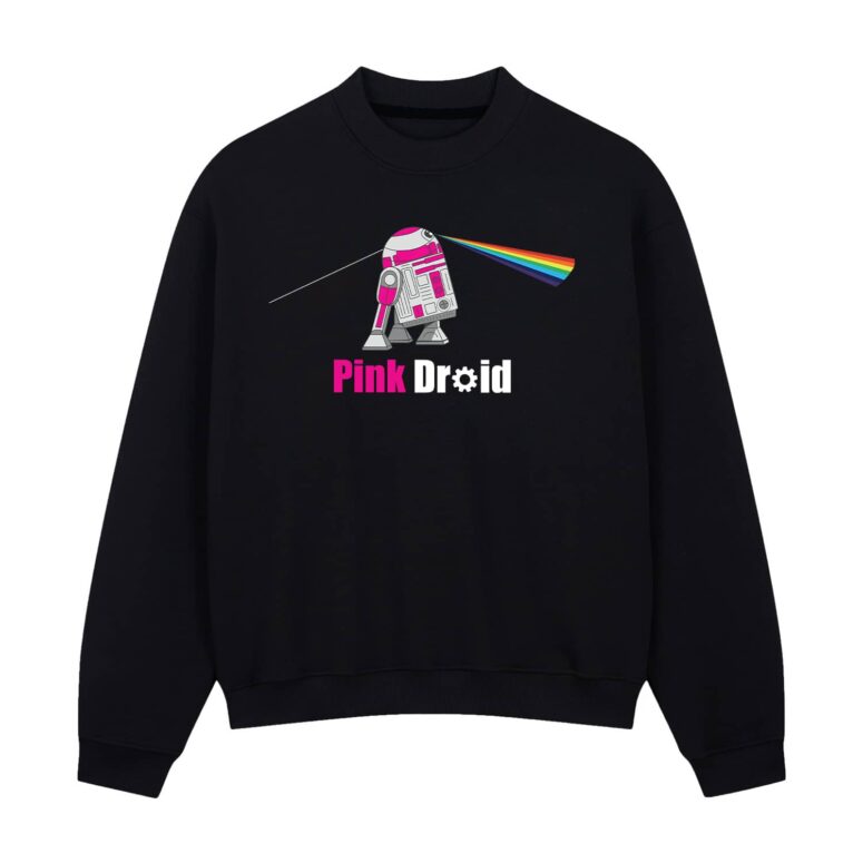 Pink Droid DSOTM Pink Floyd Star Wars T Shirt