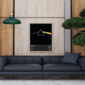 Left2d Backpack Golden Dark Side Of The Moon - OtherBrick