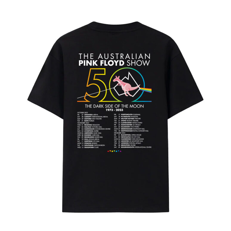 The Australian Pink Floyd Show Tour Concert 2023 Shirt