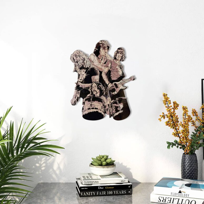 The Legend Of Rock - Pink Floyd Wooden Album Icon Jigsaw Puzzle