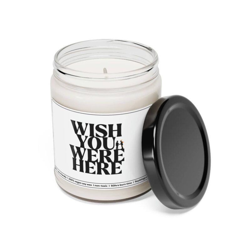 Wish You Were Here - Pink Floyd Candle Wish You Were Here - Pink Floyd Candle