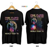 Wish You Were Here World Tour 1975 Double Sided Black - OtherBrick