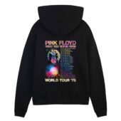 Wish You Were Here World Tour 1975 Back Hoodie Back - OtherBrick