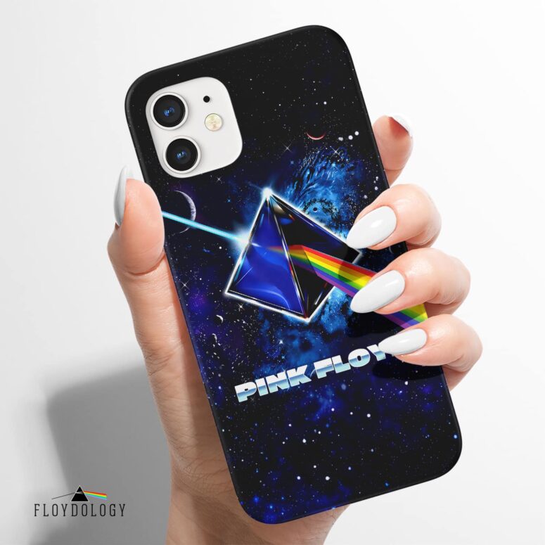 Dark Side Of The Moon Cosmic Prism Rainbow Galaxy - Pink Floyd Phone Case Dark Side Of The Moon Cosmic Prism Rainbow Galaxy - Pink Floyd Phone Case