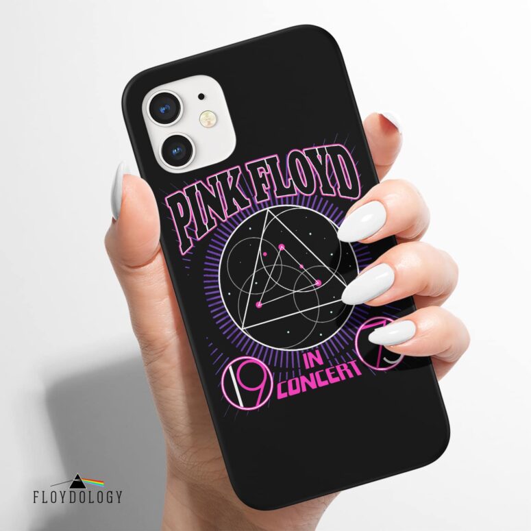 Drawing In Concert Tour 1973 - Pink Floyd Phone Case Drawing In Concert Tour 1973 - Pink Floyd Phone Case