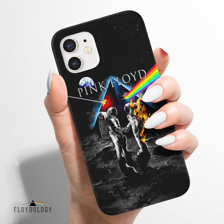 Wish You Were Here DSOTM Astronaut Handshake - Pink Floyd Phone Case