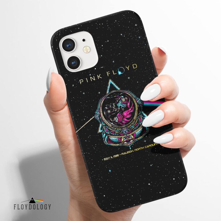 May 4th 1988 Raleigh North Carolina Sparkle Foil Variant - Pink Floyd Phone Case May 4th 1988 Raleigh North Carolina Sparkle Foil Variant - Pink Floyd Phone Case