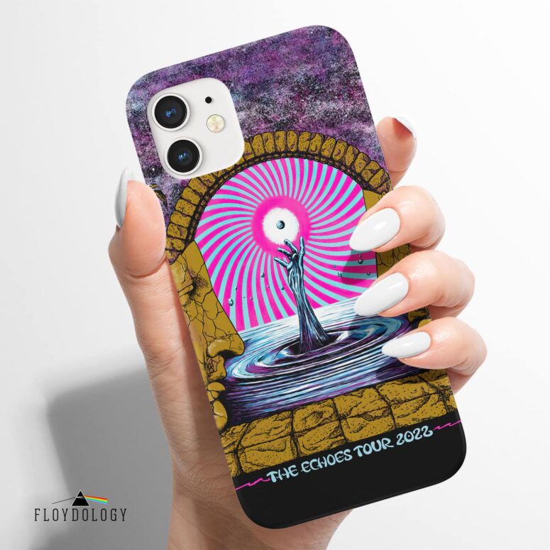 Nick Mason SOS Poster - Pink Floyd Phone Case