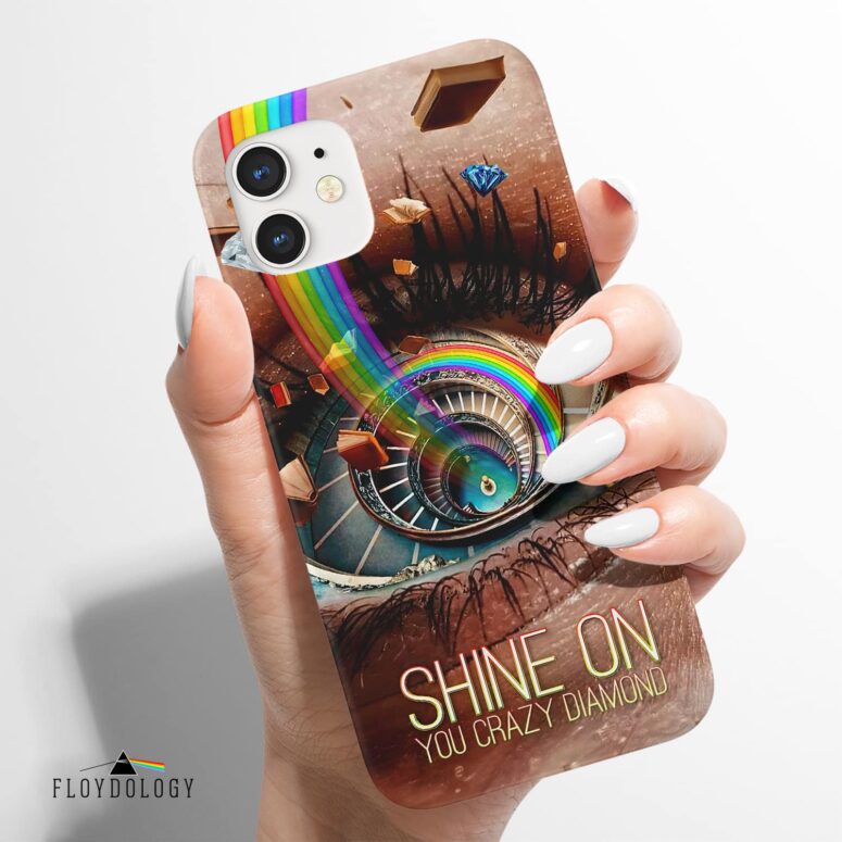 Shine On Digital Art - Pink Floyd Phone Case