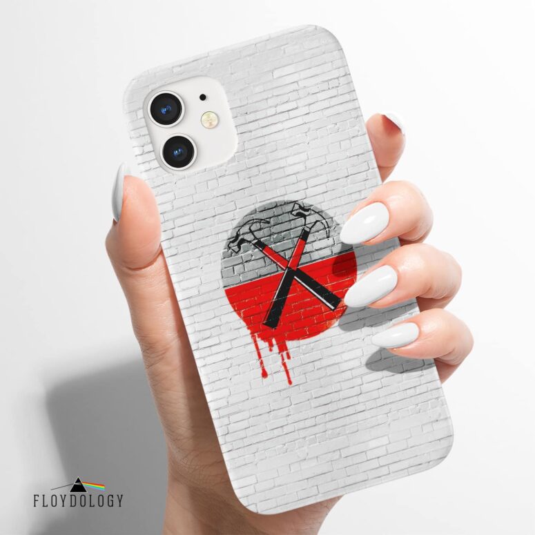 The Wall Hammers Bleeding - Pink Floyd Phone Case The Wall Hammers Bleeding - Pink Floyd Phone Case