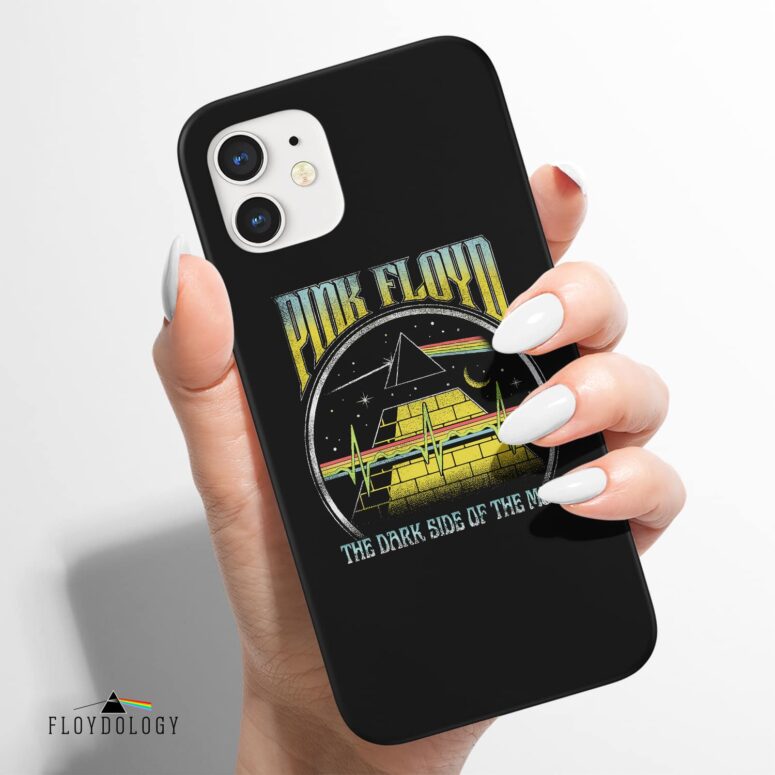 Vintage Pyramid Dark Side - Pink Floyd Phone Case Vintage Pyramid Dark Side - Pink Floyd Phone Case