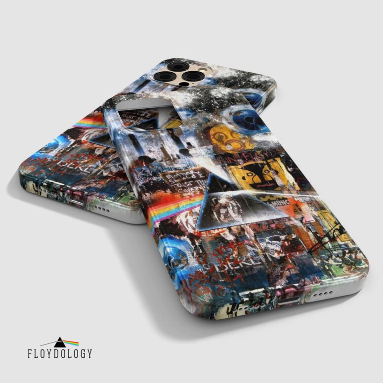 Album Cover Collage DSOTM Pulse The Wall - Pink Floyd Phone Case