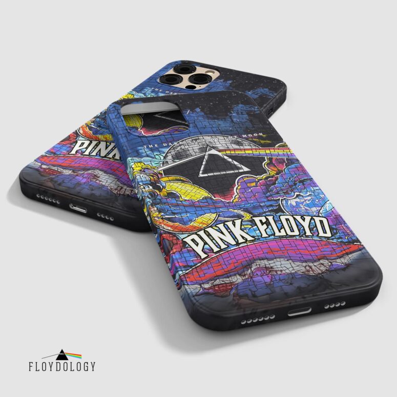 Dark Side Of The Moon The Wall Brick Art - Pink Floyd Phone Case Dark Side Of The Moon The Wall Brick Art - Pink Floyd Phone Case