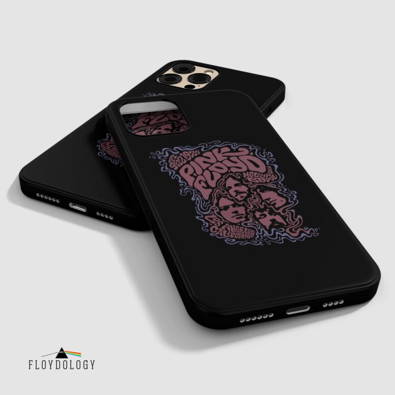 Hollywood Bowl 1972 California - Pink Floyd Phone Case Hollywood Bowl 1972 California - Pink Floyd Phone Case