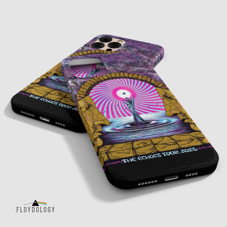 Nick Mason SOS Poster - Pink Floyd Phone Case