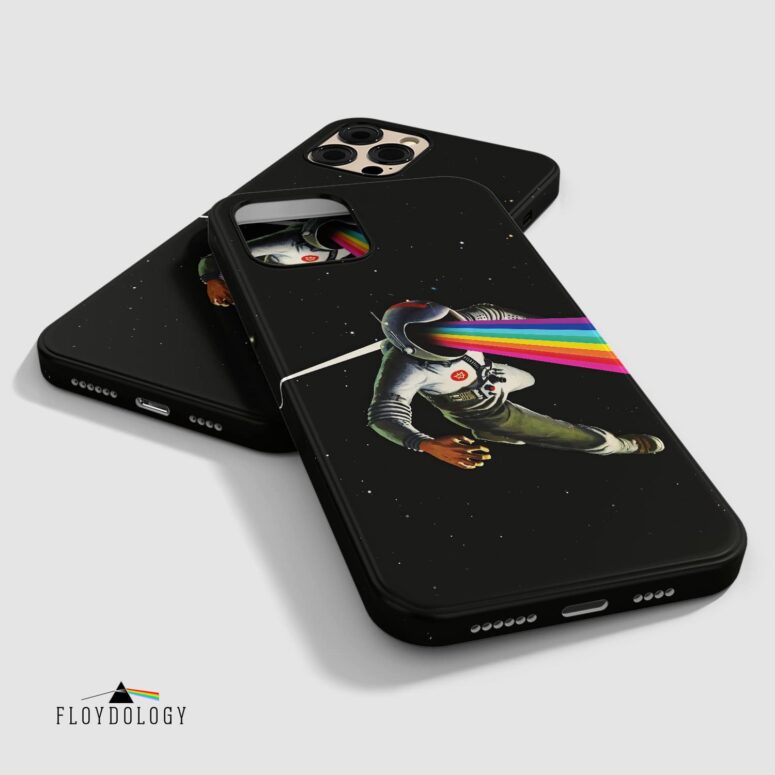 Rainbow Astronaut-Surreal Dark Side Of The Moon - Pink Floyd Phone Case
