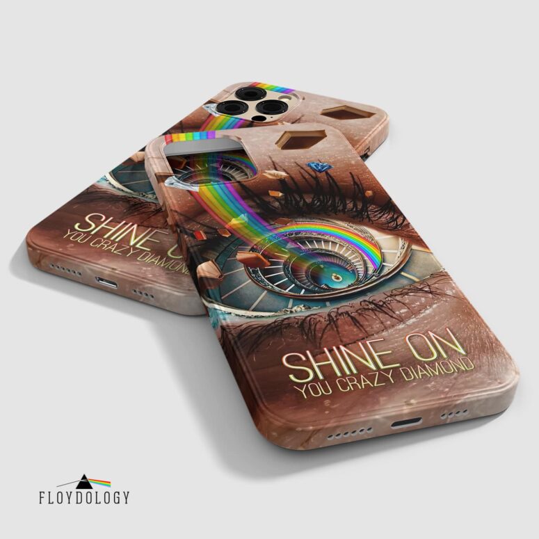 Shine On Digital Art - Pink Floyd Phone Case