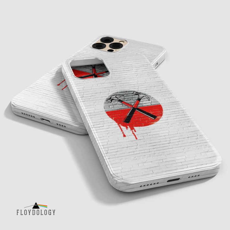 The Wall Hammers Bleeding - Pink Floyd Phone Case The Wall Hammers Bleeding - Pink Floyd Phone Case
