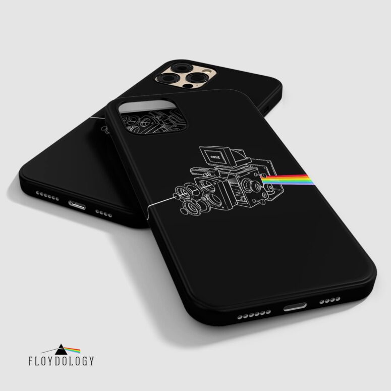 The darkside of the Twin-Lens Reflex - Pink Floyd Phone Case
