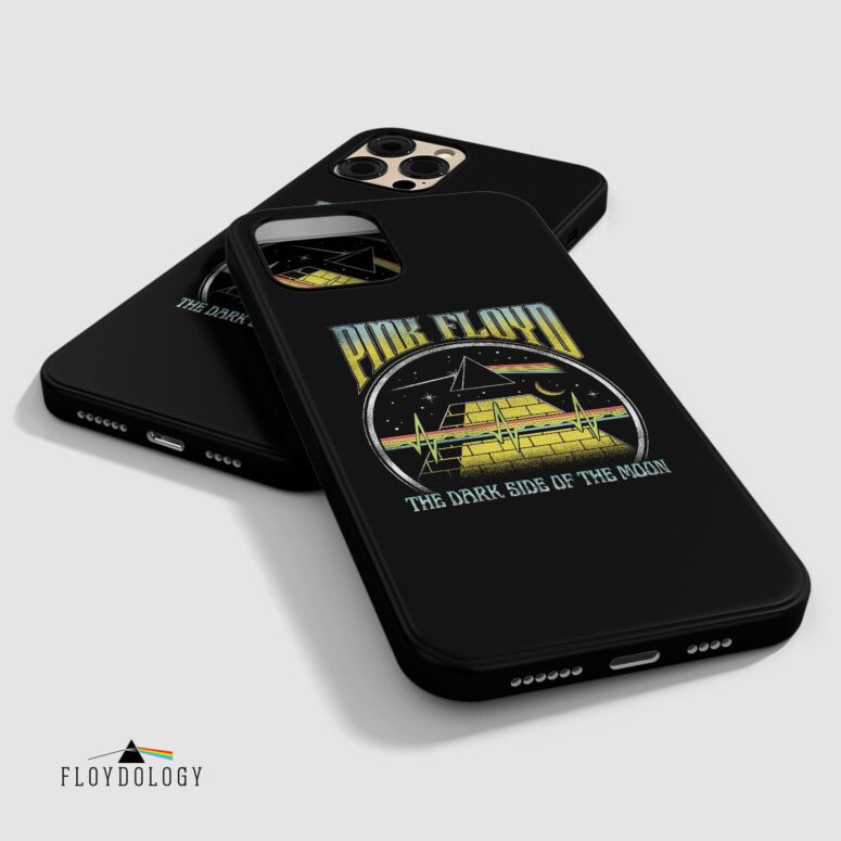 Vintage Pyramid Dark Side - Pink Floyd Phone Case Vintage Pyramid Dark Side - Pink Floyd Phone Case