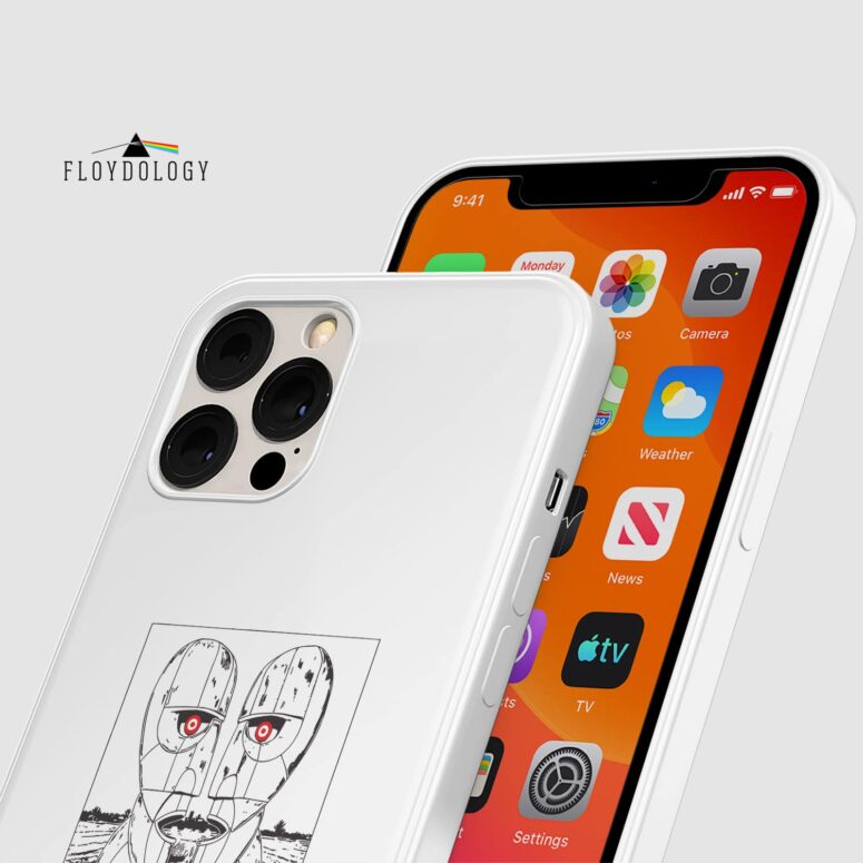 Division Bell Digital Drawing Art - Pink Floyd Phone Case