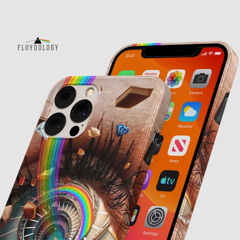 Shine On Digital Art - Pink Floyd Phone Case