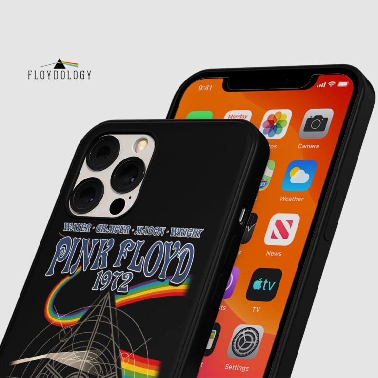 TDSOTM Assorted Lunatics World Tour - Pink Floyd Phone Case