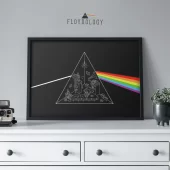 Left2d Backpack Golden Dark Side Of The Moon - OtherBrick