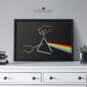 Left2d Backpack Golden Dark Side Of The Moon - OtherBrick