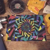 Left2d Backpack Golden Dark Side Of The Moon - OtherBrick