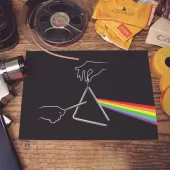 Left2d Backpack Golden Dark Side Of The Moon - OtherBrick