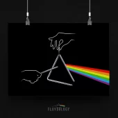 Left2d Backpack Golden Dark Side Of The Moon - OtherBrick