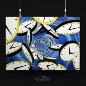 Left2d Backpack Golden Dark Side Of The Moon - OtherBrick