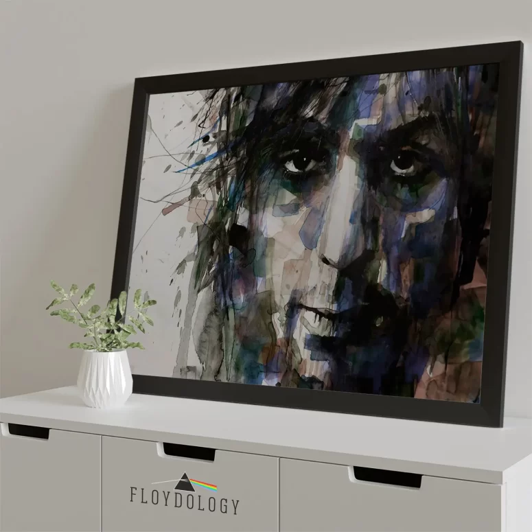 Syd Barrett Portrait Painting - Pink Floyd Poster
