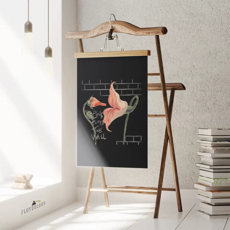 The Fecking Flowers The Wall - Pink Floyd Poster The Fecking Flowers The Wall - Pink Floyd Poster