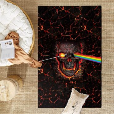 Dark Side Of Skull - Pink Floyd Rug