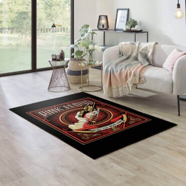 Wish You Were Here Black - Pink Floyd Rug